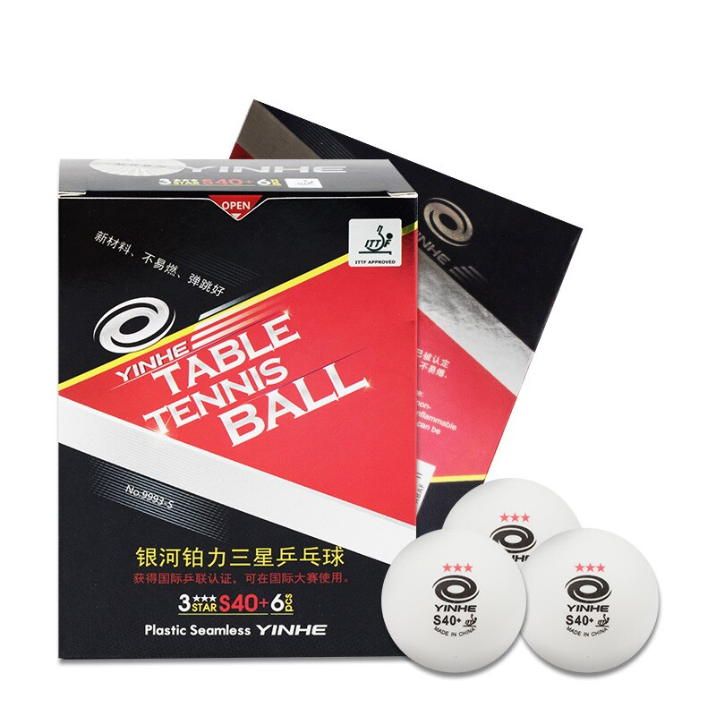 Table Tennis Balls 3 Stars - 6pcs