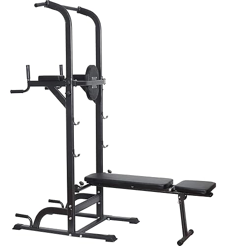 [BE4182] Pull Up Power Tower Dip Bar TK-DG004