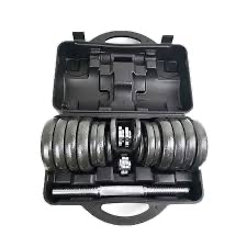 [WE6278] Dumbbell Set Black (20kg)
