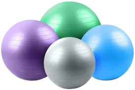 Yoga Ball (55cm, BLUE)