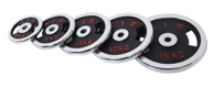 Chromed Barbell Plate