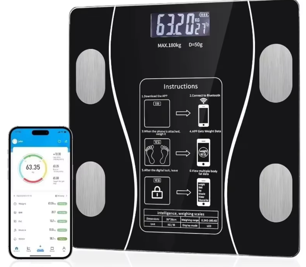 Scale for Body Weight - Bluetooth
